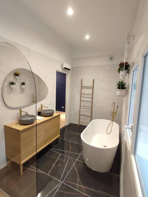 Appartement Le Secret 140M2, Proche Sanctuaires, Climatise Lourdes Luaran gambar